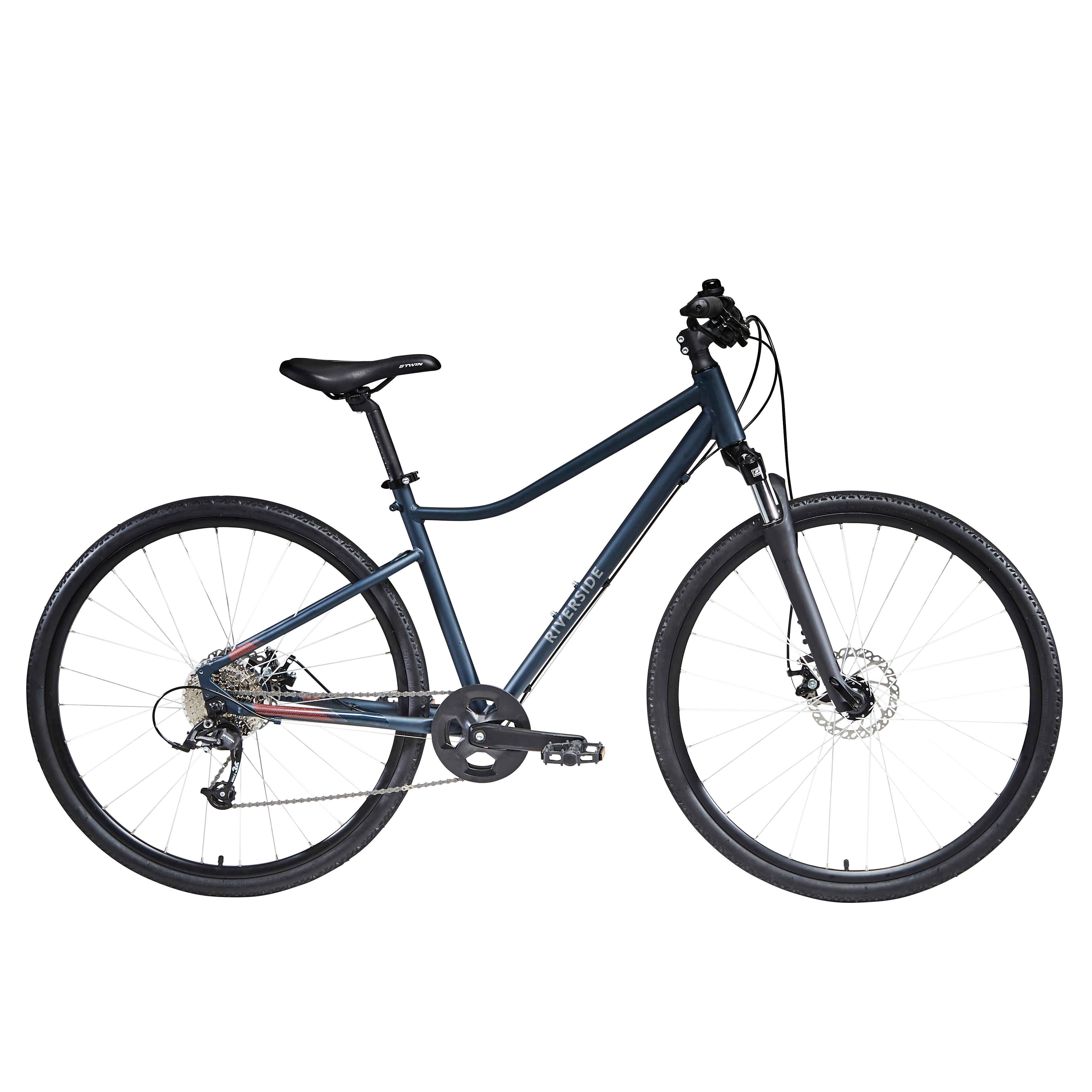 Velo vtc femme pas cher Decathlon